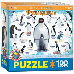 Eurographics Penguins 100-Piece Puzzle - Ages 5+-1