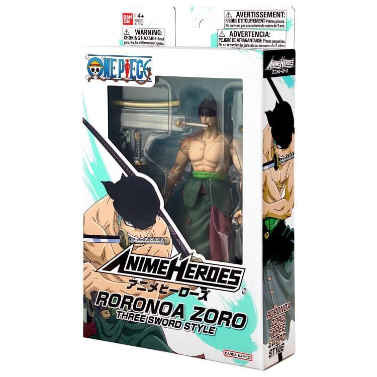 Anime Heroes - One Piece - Roronoa Zoro - Three Sword Style-9