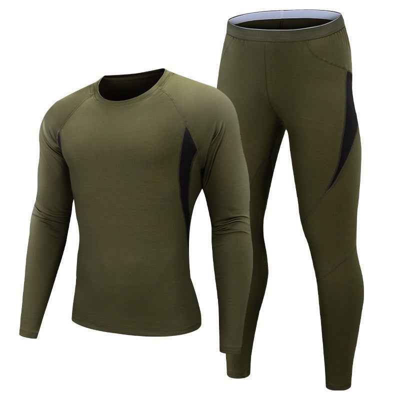 Men’s Thermal Sports Workout Set – Warm Athletic Base Layer Underwear-2