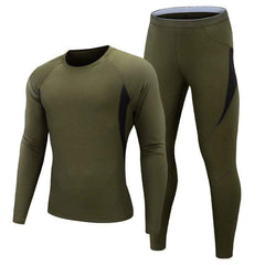 Men’s Thermal Sports Workout Set – Warm Athletic Base Layer Underwear-2