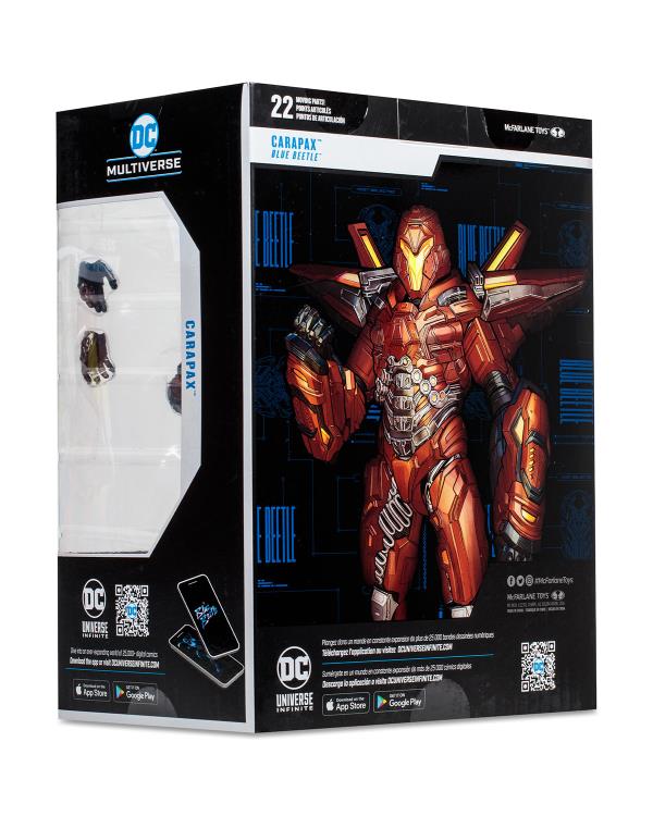 MCFARLANE TOYS - Blue Beetle DC Multiverse - Carapax Mega Action Figure-9