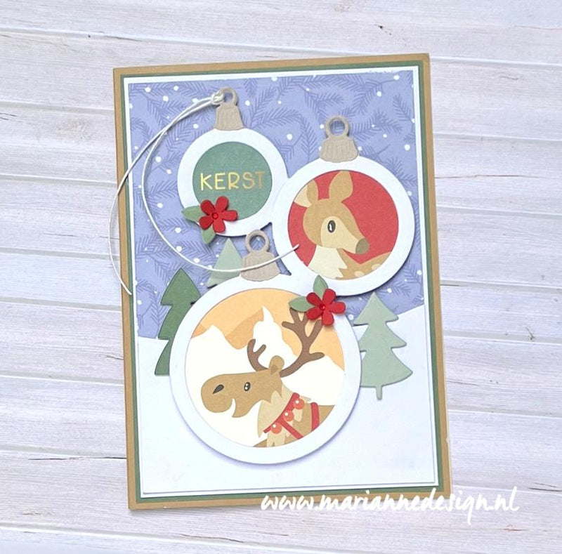 Marianne Design Creatables Die - Layout Baubles-3