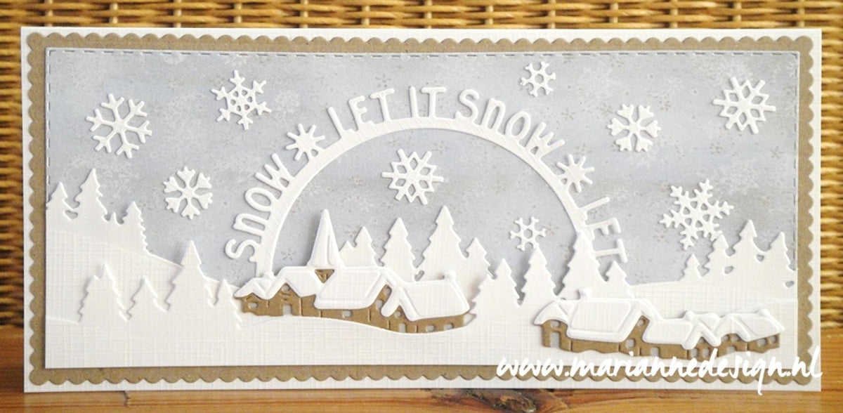 Marianne Design Creatables Die - Tiny's Snowy Village-2