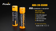 Fenix ARB-L18-3500U USB Rechargeable Li-ion 18650 Battery-2