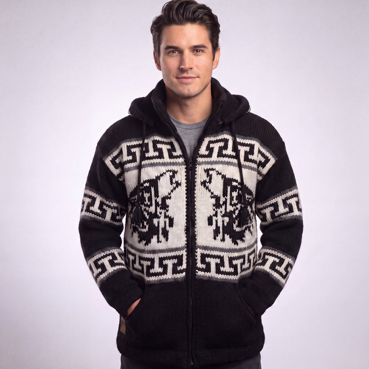 Lunar Wolf Wool Jacket-1