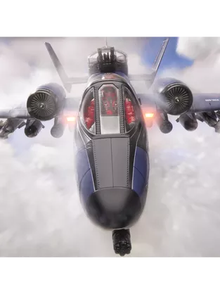 G.I. JOE CLASSIFIED SERIES COBRA RATTLER GROUND ATTACK JET - HASLAB with all the UNLOCKS-3