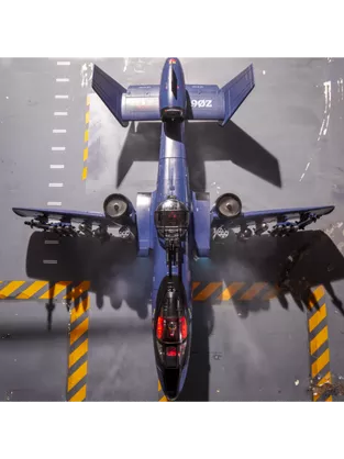 G.I. JOE CLASSIFIED SERIES COBRA RATTLER GROUND ATTACK JET - HASLAB with all the UNLOCKS-2