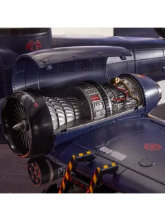 G.I. JOE CLASSIFIED SERIES COBRA RATTLER GROUND ATTACK JET - HASLAB with all the UNLOCKS-7