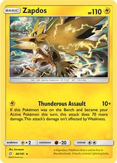 Zapdos - 40/181 40 - Deck Exclusives-1