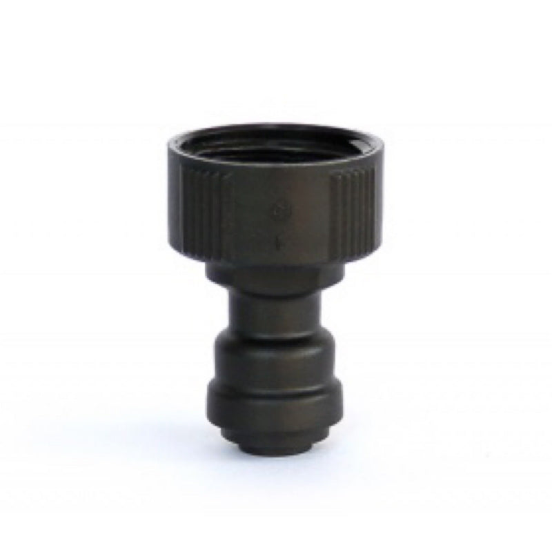 Adaptateur de robinet pour osmose inverse, filetage femelle 3/4" vers tube 1/4"-1
