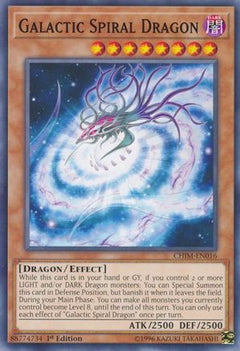 Galactic Spiral Dragon (CHIM-EN016) - Chaos Impact 1st Edition-1