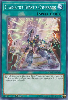 Gladiator Beast's Comeback (CHIM-EN056) - Chaos Impact 1st Edition-1