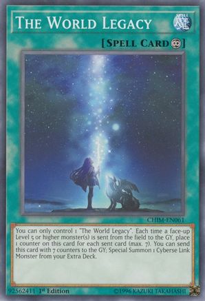 The World Legacy (CHIM-EN061) - Chaos Impact 1st Edition-1