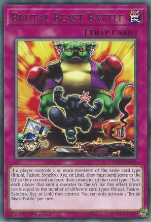 Brutal Beast Battle (CHIM-EN084) - Chaos Impact 1st Edition-1