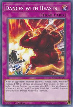 Dances with Beasts (CHIM-EN097) - Chaos Impact 1st Edition-1