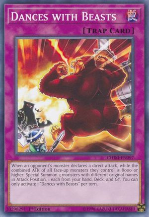 Dances with Beasts (CHIM-EN097) - Chaos Impact 1st Edition-1