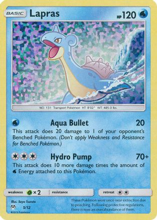 Lapras - 5/12/12 - McDonalds Promos 2019 Holofoil-1