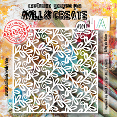 AALL and Create #201 - 6"x6" Stencil - Côtes du Rhône-1