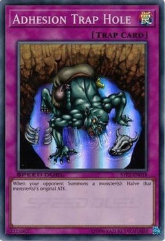 Adhesion Trap Hole (STP2-EN018) - Speed Duel: Tournament Pack 2 Unlimited-1