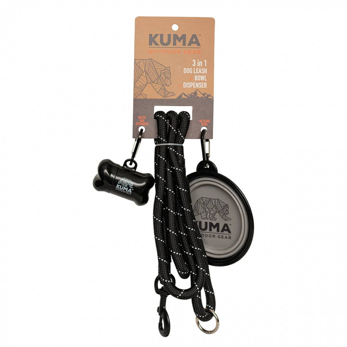 Kuma 3 in 1 Dog Leash-3