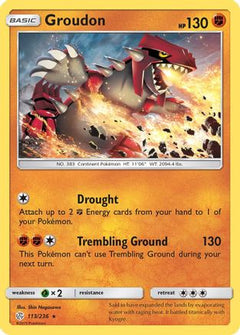 Groudon 113/236 - SM  Cosmic Eclipse-1