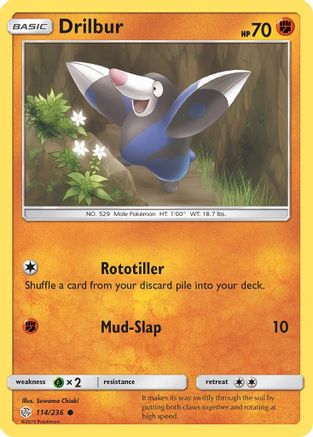 Drilbur/236 - SM  Cosmic Eclipse-1