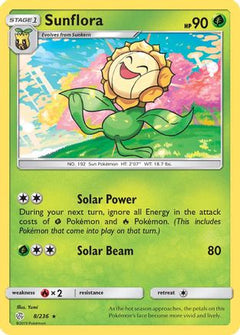 Sunflora 8/236 - SM  Cosmic Eclipse-1