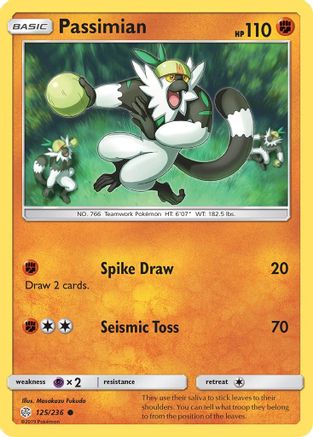 Passimian/236 - SM  Cosmic Eclipse Reverse Holofoil-1