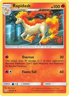 Rapidash 24/236 - SM  Cosmic Eclipse-1