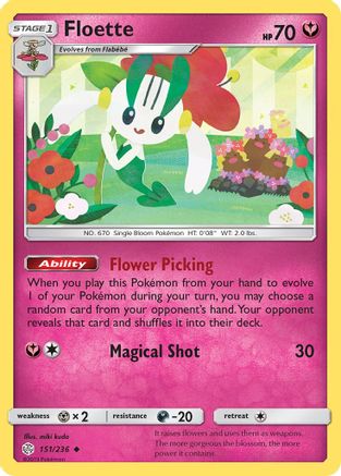 Floette 151/236 - SM  Cosmic Eclipse-1