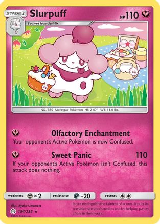 Slurpuff 154/236 - SM  Cosmic Eclipse-1