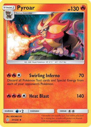 Pyroar/236 - SM  Cosmic Eclipse-1