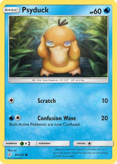 Psyduck 40/236 - SM  Cosmic Eclipse Reverse Holofoil-1
