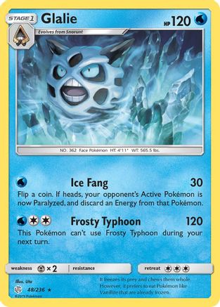 Glalie/236 - SM  Cosmic Eclipse