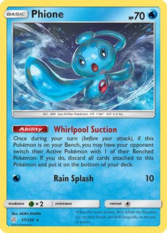 Phione 57/236 - SM  Cosmic Eclipse Reverse Holofoil-1