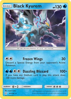Black Kyurem 61/236 - SM  Cosmic Eclipse Reverse Holofoil-1