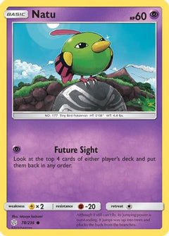 Natu 78/236 - SM  Cosmic Eclipse Reverse Holofoil-1