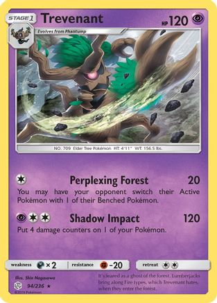 Trevenant/236 - SM  Cosmic Eclipse