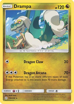Drampa 159/236 - SM  Cosmic Eclipse Reverse Holofoil-1