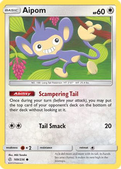 Aipom 169/236 - SM  Cosmic Eclipse-1