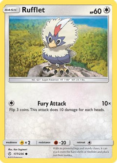 Rufflet 177/236 - SM  Cosmic Eclipse-1