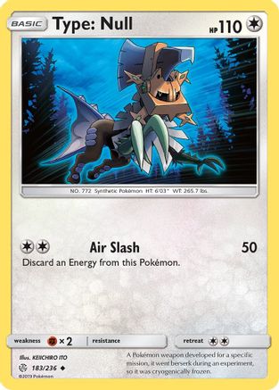 Type: Null 183/236 - SM  Cosmic Eclipse-1