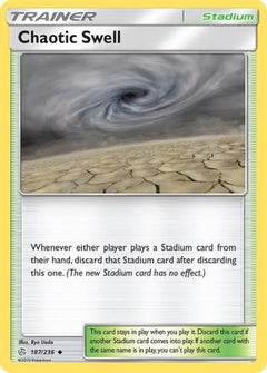 Chaotic Swell 187/236 - SM  Cosmic Eclipse Reverse Holofoil-1