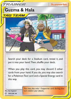 Guzma & Hala 193/236 - SM  Cosmic Eclipse-1