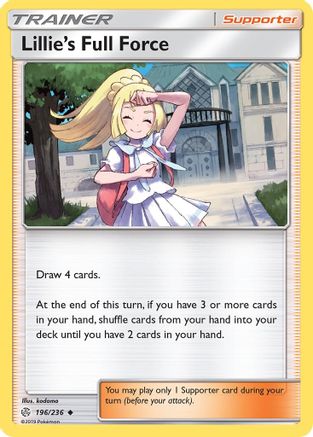 Lillie's Full Force 196/236 - SM  Cosmic Eclipse-1