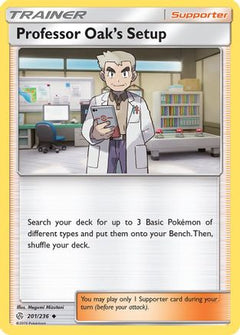 Professor Oak's Setup 201/236 - SM  Cosmic Eclipse Reverse Holofoil-1