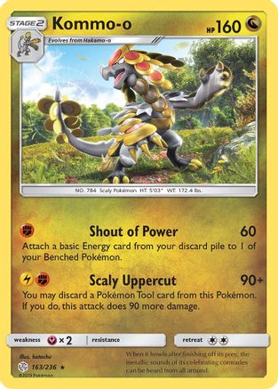 Kommo-o 163/236 - SM  Cosmic Eclipse