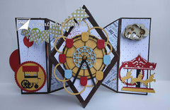 Polybesa Stencil - Card Shape with Rhomb-2