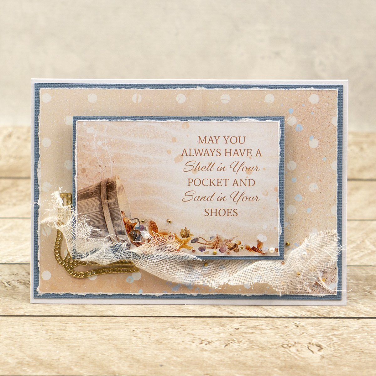 Couture Creations Seaside Girl Rope & Banner Mini Die Set-2