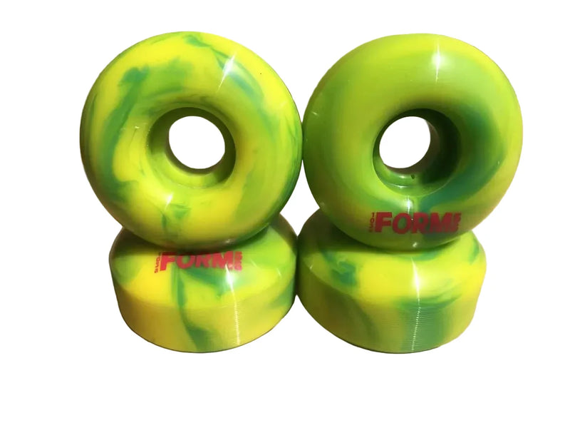Industrial Wheels 'Form' 103A Wheels 54MM - Rasta Swirl-1